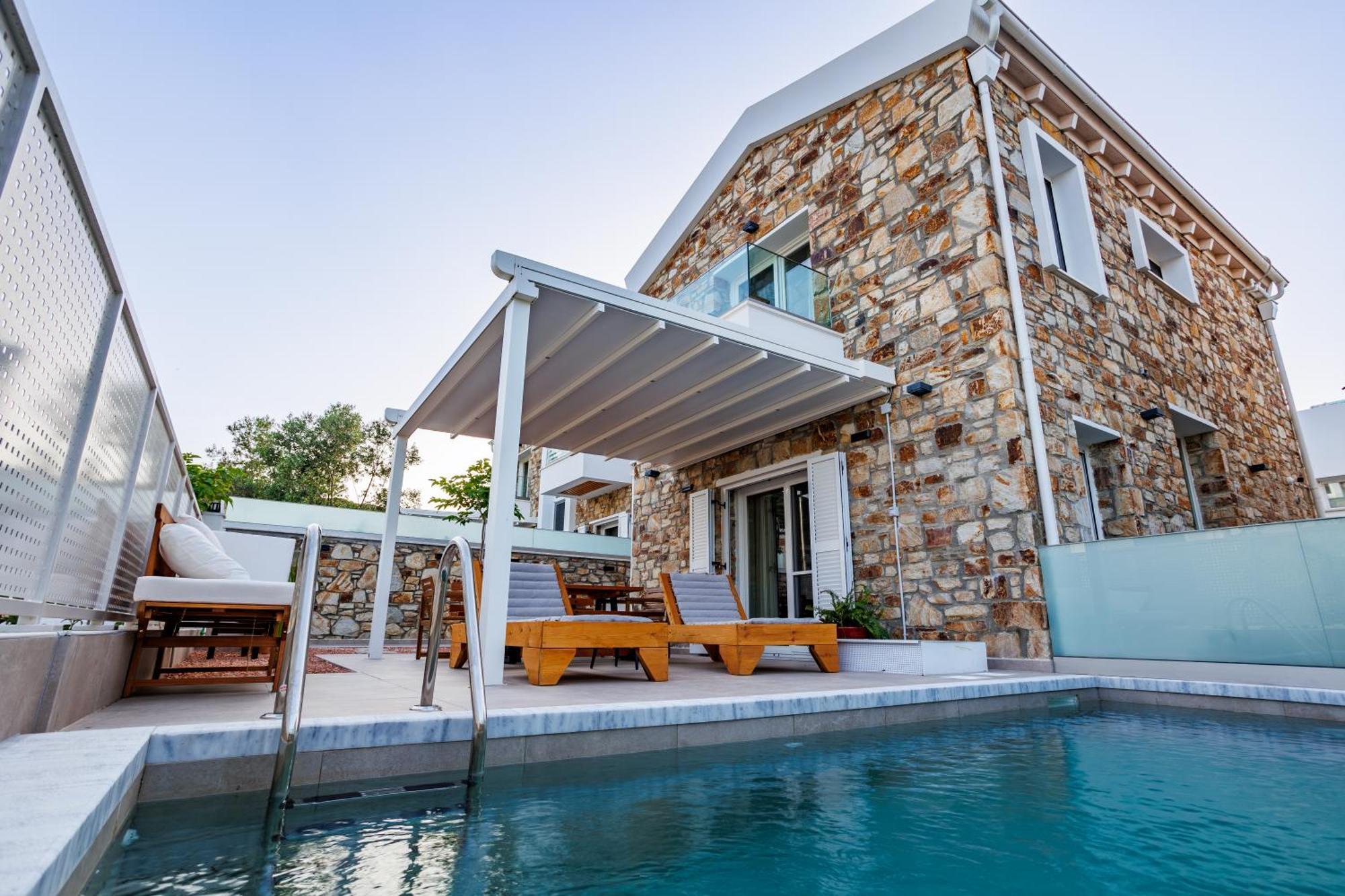 Petritis Villas Nea Iraklitsa エクステリア 写真